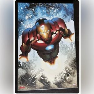 Iron man plaque